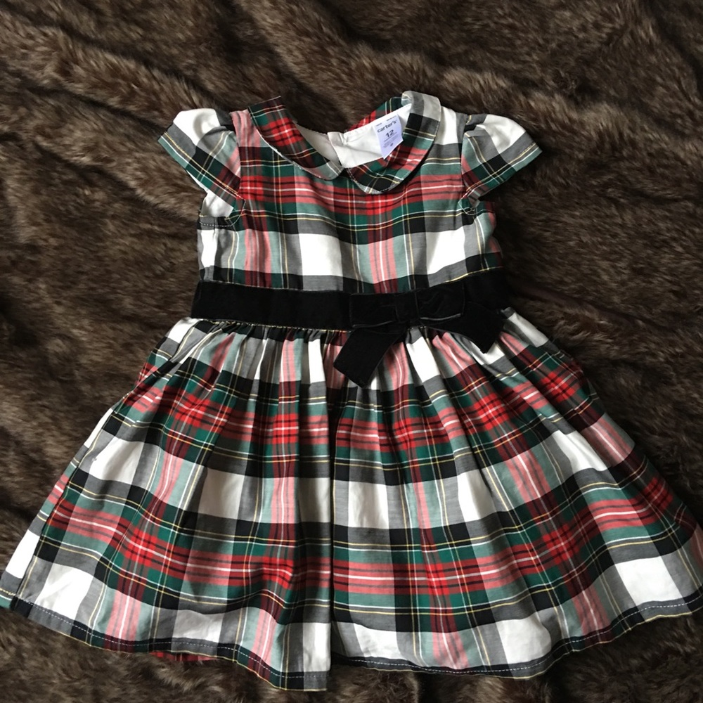 Carter’s plaid Christmas dress